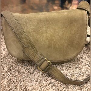 COACH Vintage Sonoma Nubuck Flap Shoulder Bag Sage Green  - Costa Rica